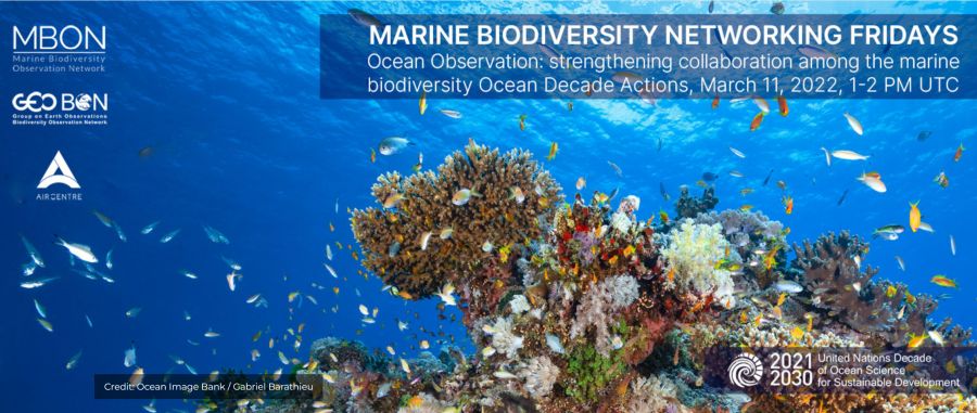 Marine Biodiversity Networking Fridays Marine Biodiversity Networking Fridays