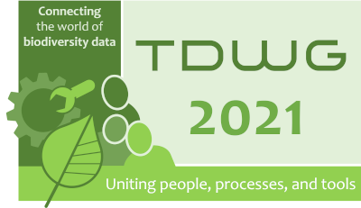 TDWG 2021 - online TDWG 2021 - online