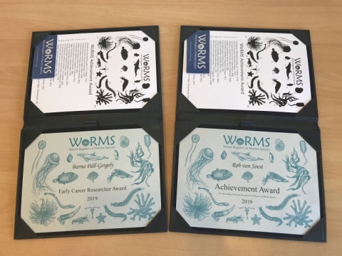Awardees for the 2019 WoRMS Achievement & Early Career Researchers Award known Awardees for the 2019 WoRMS Achievement & Early Career Researchers Award known