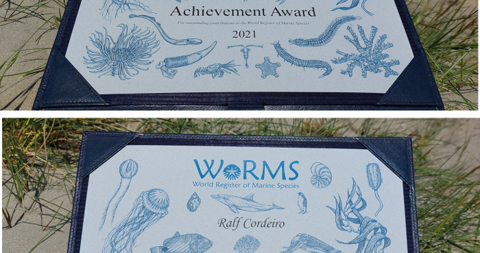 Awardees for the 2021 WoRMS Achievement & Early Career Researchers Award known