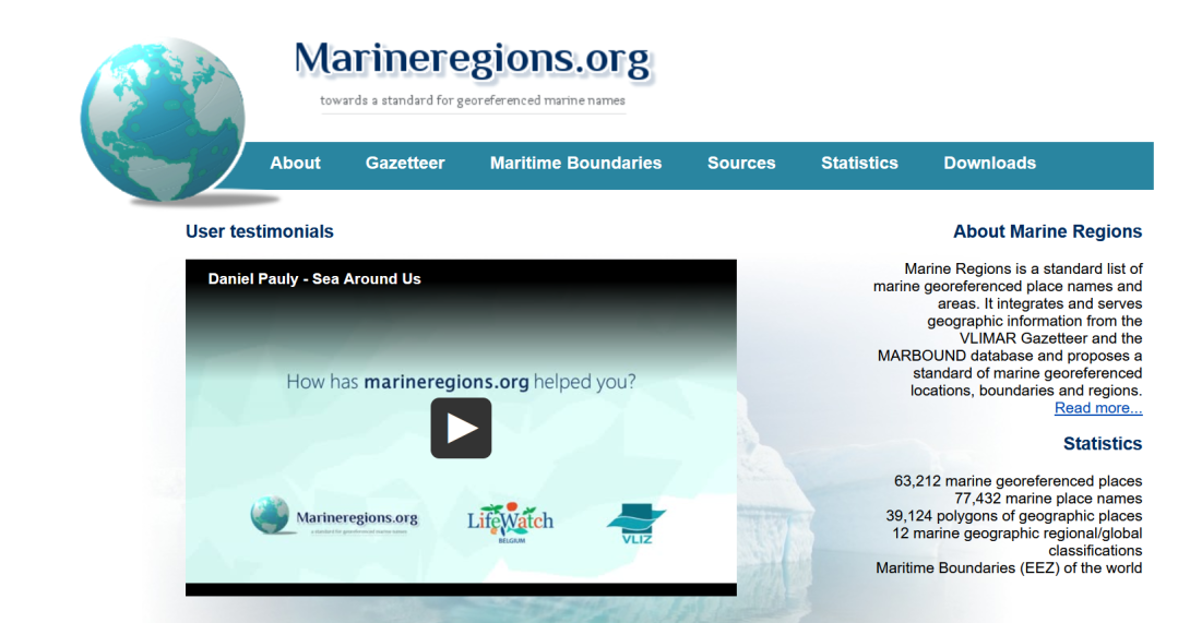 screenshot marine regions